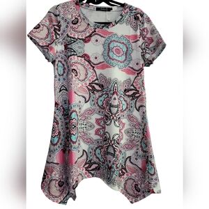 🌸2 for $29, must buy 2! NWT Mirol asymmetrical hem dress. Size Medium!